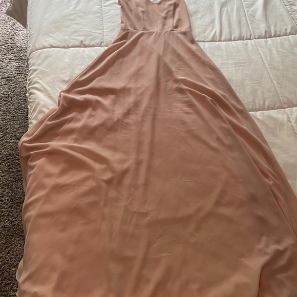 Lulus blush formal dress - Picture 2 of 4